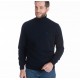 JERSEY Clásico Cuello Cisne NEGRO HOMBRE
