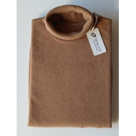 JERSEY Clásico Cuello Cisne CAMEL HOMBRE