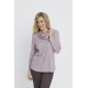 JERSEY LISO CUELLO DRAPEADO MUJER +COLORES