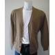 CARDIGAN BASICA DE BOTONES, CAMEL