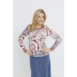 CAMISETA ESTAMPADA MUJER BOGUAR