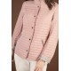 Chaqueta de mujer con guateado y bolsillos de Estefania Rodriguez +colores