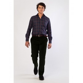 Pantalón de pana  verde de hombre LEANDRO BUSTOS 