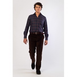 Pantalón de pana marron de hombre LEANDRO BUSTOS 