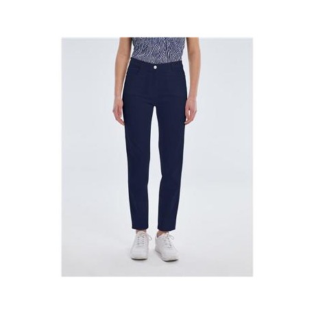 Pantalón recto de mujer con cinco bolsillos Paz Torras +colores