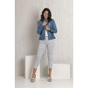 CAZADORA AZUL MUJER ROBERTO BASSI WOMAN