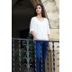 BLUSA BLONDA MUJER ROSSAN