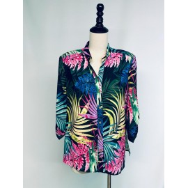 Camisa estampada mujer ESTEFANIA RODRIGUEZ