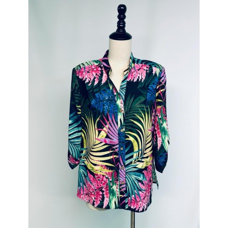 Camisa estampada mujer ESTEFANIA RODRIGUEZ
