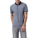 Polo sport liso bicolor con bolsillo de hombre PIERRE CARDIN