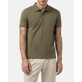Polo kaki sport liso básico de hombre PIERRE CARDIN