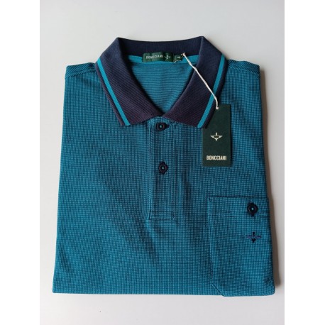 POLO MICROESTAMPADO DE HOMBRE BONCCIANI