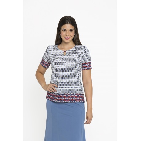 CAMISETA ESTAMPADA MUJER BOGUAR