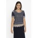 TWIN SET ESTAMPADO AZUL MARINO MUJER BOGUAR