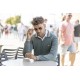 CHAQUETA PUNTO HOMBRE VERDE BROWN JURY