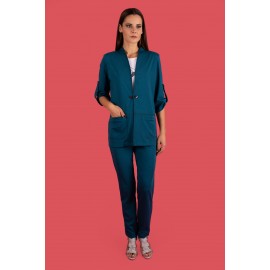 PANTALON CASUAL LISO MUJER CHEMA BLANCO