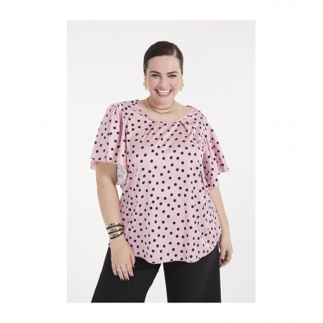 BLUSA MARIPOSA ESTAMPADA