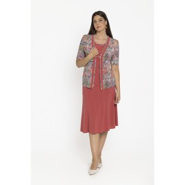 CAMISETA SIMULANDO DOS PIEZAS MUJER BOGUAR