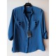 BLUSA AZUL DE MUJER ESTEFANIA RODRIGUEZ  