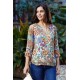 BLUSA ESTAMPADA DE MUJER ROSSAN