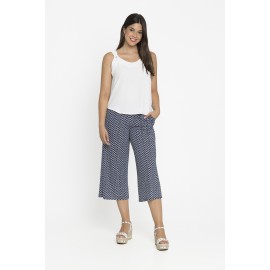 PANTALON GAUCHO ESTAMPADO MUJER BOGUAR