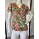 BLUSA ESTAMPADA DE MUJER ROSSAN