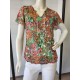 BLUSA ESTAMPADA DE MUJER ROSSAN