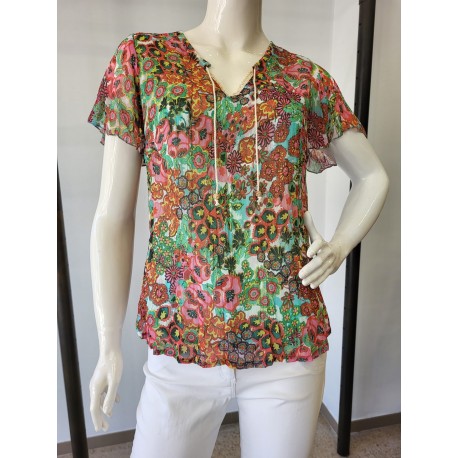 BLUSA ESTAMPADA DE MUJER ROSSAN
