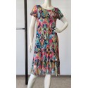 VESTIDO ESTAMPADO TUL MUJER ROSSAN