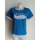Camiseta con bordado azul de Lili Dudu