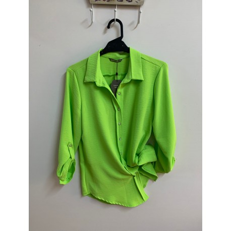 CAMISA  VERDE PISTACHO LISA MUJER PRIVILEGE 