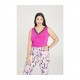 TOP PUNTILLA FUCSIA SPG-JENUAN MUJER TALLAS GRANDES