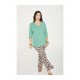 CAMISETA CANALÉ  ESCOTE ARO MUJER TALLAS GRANDES SPG-JENUAN
