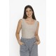 CAMISETA LISA TIRANTE ANCHO MUJER BOGUAR
