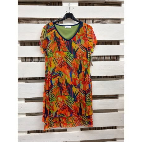 VESTIDO ESTAMPADO MUJER ROSSAN