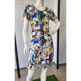 VESTIDO ESTAMPADO MUJER ROSSAN