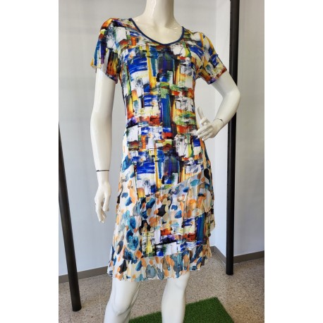 VESTIDO ESTAMPADO MUJER ROSSAN
