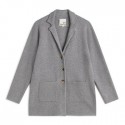 Blazer de punto gris de mujer de Paz Torras