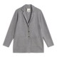 Blazer estampada gris de mujer de Paz Torras