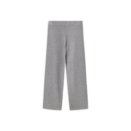 Pantalon jogger de punto gris mujer de Paz Torras