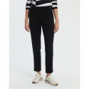 Pantalon negro con vuelta mujer de Paz Torras