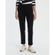 Pantalon negro con vuelta mujer de Paz Torras