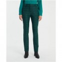 Pantalón recto de mujer de cuadros tipo gales paz torras