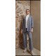 Pantalon de punto gris mujer de Paz Torras