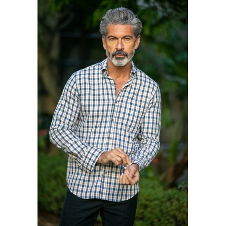 CAMISA CUADROS VILLELA CARLOS CORDOBA HOMBRE