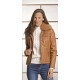 CAZADORA TIPO PIEL MUJER ROBERTO BASSI WOMAN +colores