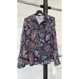 CAMISA DE GASA CON ESTAMPADO CACHIMIER MUJER ROSSAN