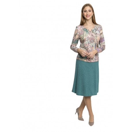 SUETER LANOSO ESTAMPADO MUJER BOGUAR