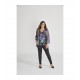 BLUSA CAPA ESTAMPADA MUJER SPG TALLAS GRANDES