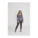 BLUSA CAPA ESTAMPADA MUJER SPG TALLAS GRANDES